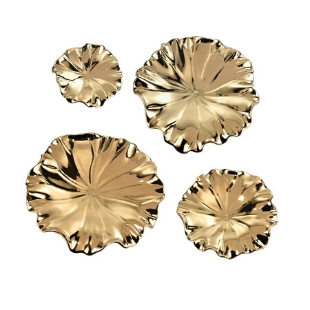 Elk Home Petal Bowl, Gold, 4PK H0017-10426/S4